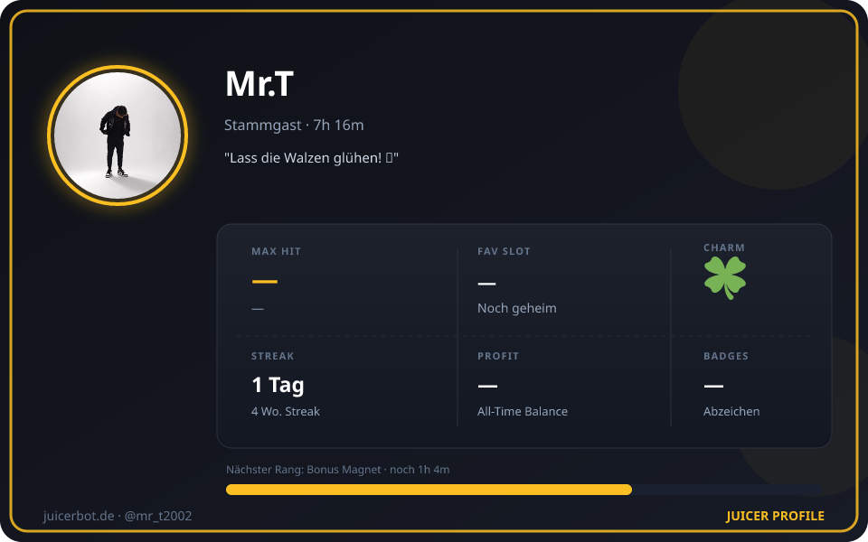 Profil-Karte von Mr.T