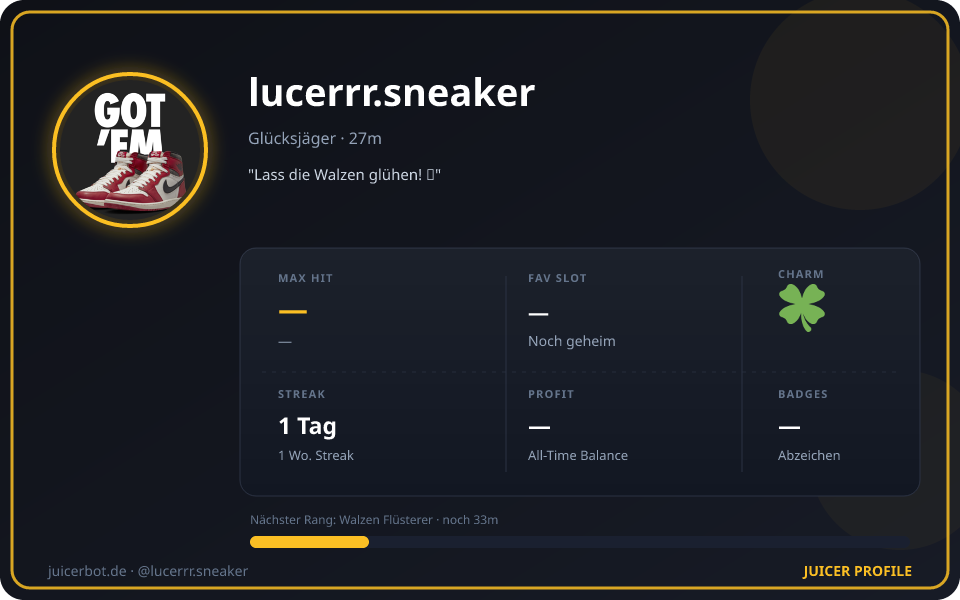 Profil-Karte von lucerrr.sneaker