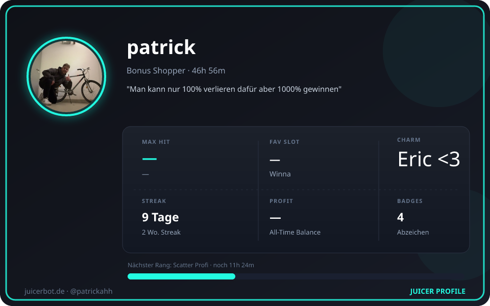 Profil-Karte von patrick