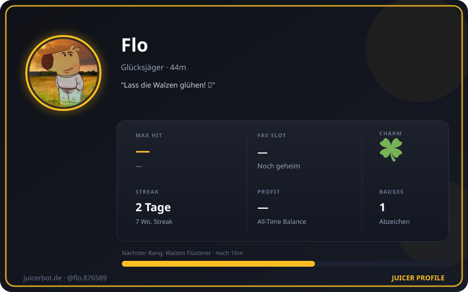 Profil-Karte von Flo