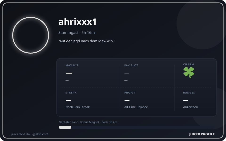 Profil-Karte von ahrixxx1