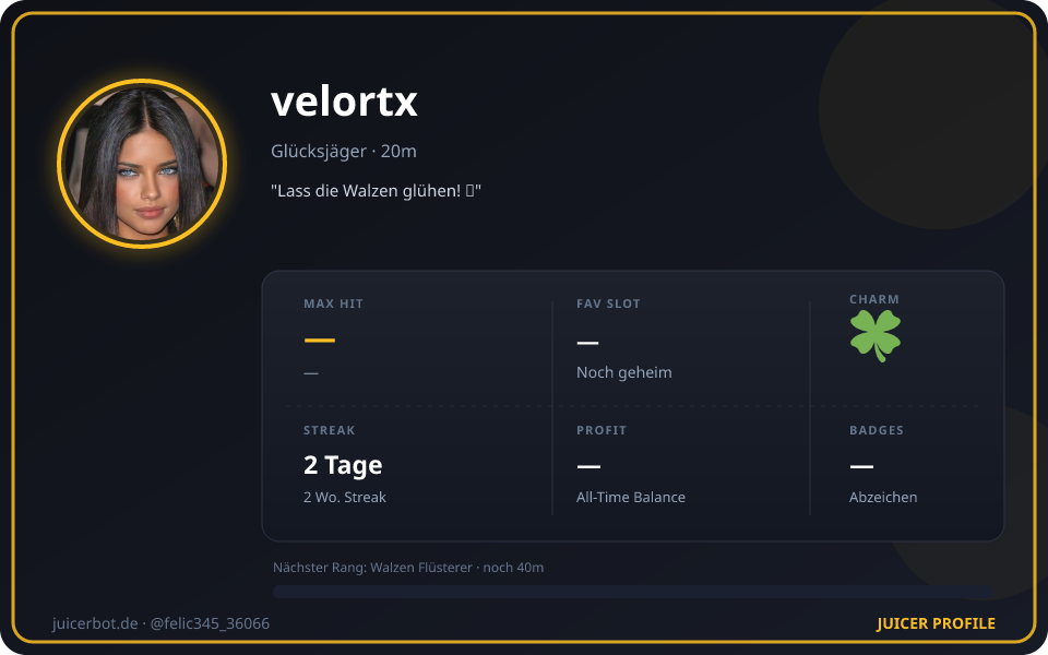 Profil-Karte von velortx