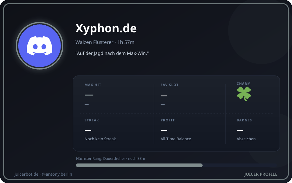 Profil-Karte von Xyphon.de
