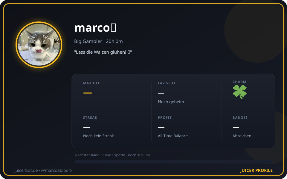 Profil-Karte von marco🦦
