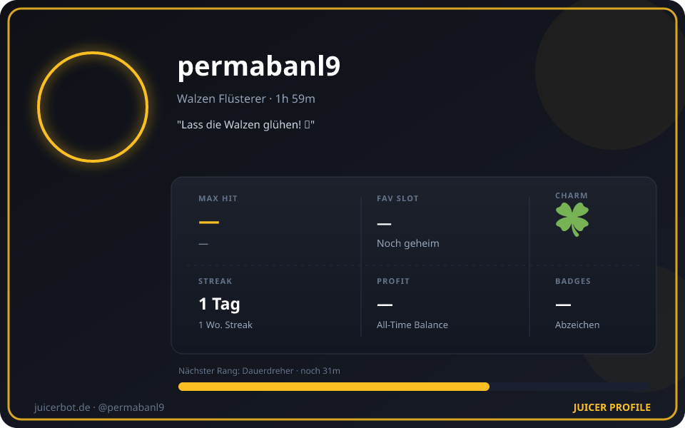 Profil-Karte von permabanl9