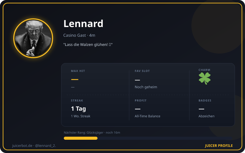Profil-Karte von Lennard