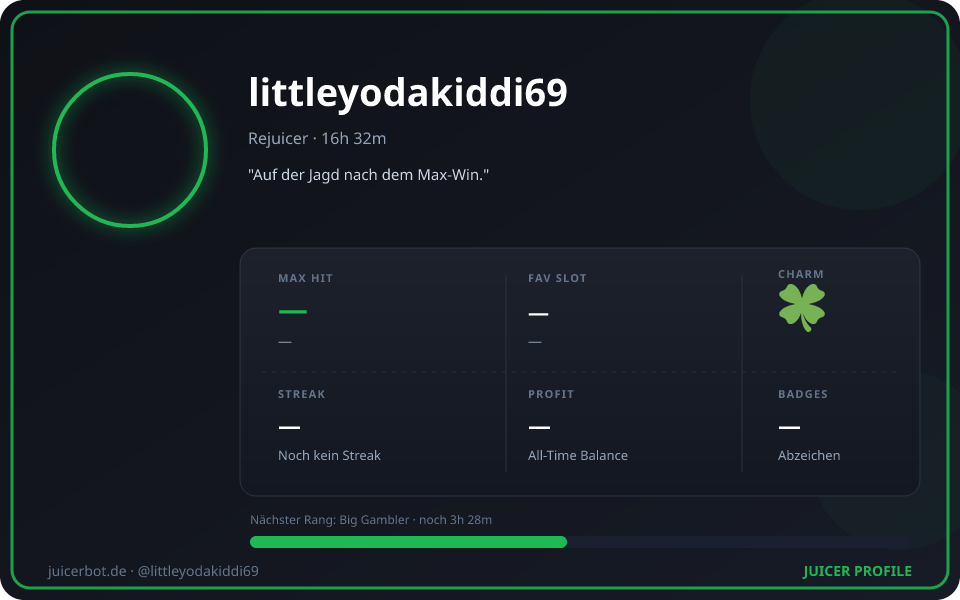 Profil-Karte von littleyodakiddi69