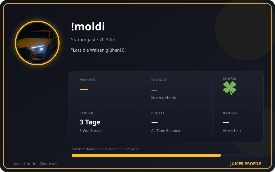 Profil-Karte von !moldi