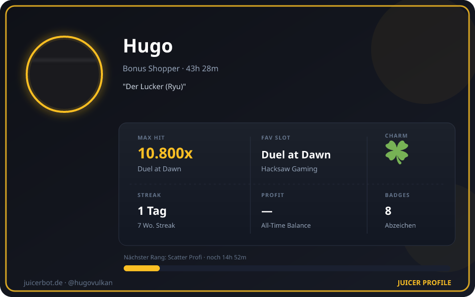 Profil-Karte von Hugo