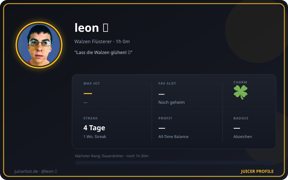 Profil-Karte von leon 🌀