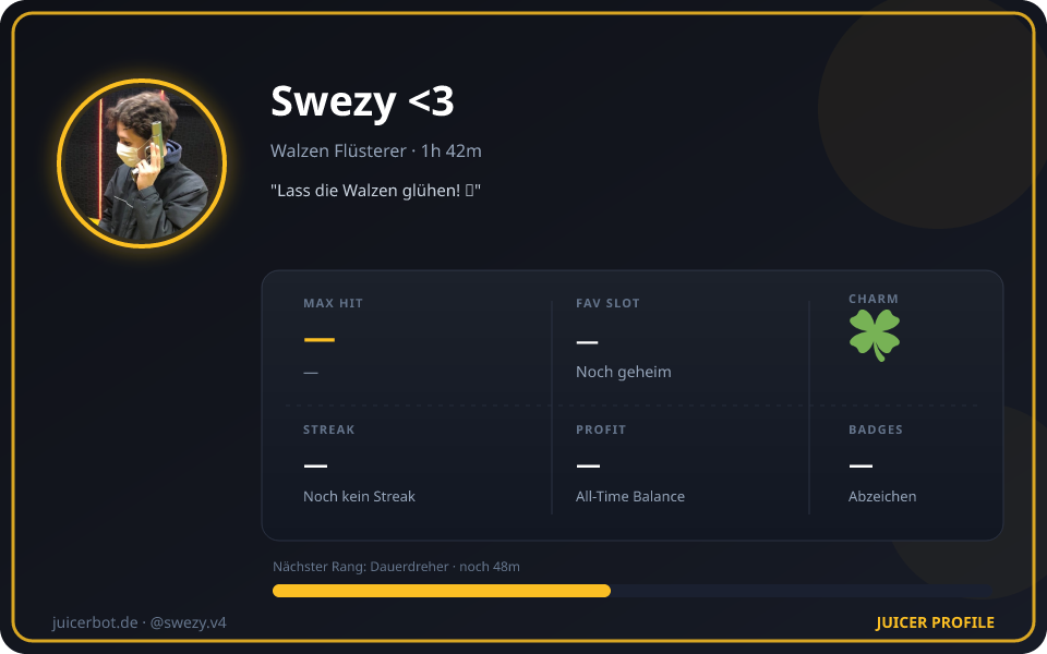 Profil-Karte von Swezy <3