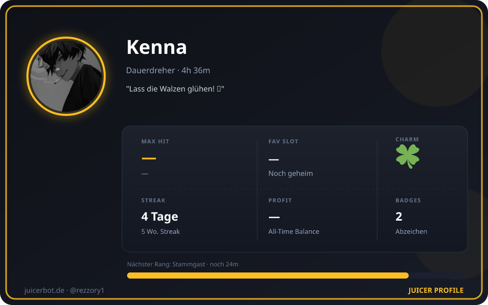 Profil-Karte von Kenna