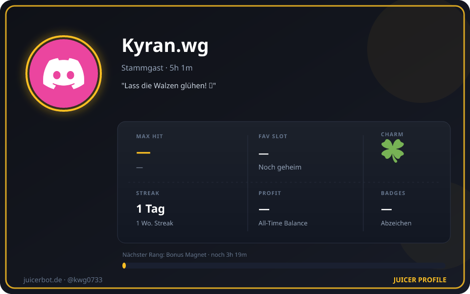 Profil-Karte von Kyran.wg