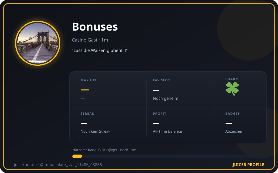 Profil-Karte von Bonuses