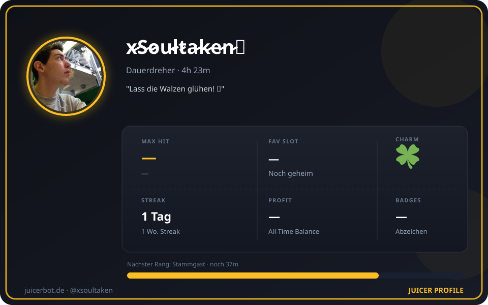 Profil-Karte von x̷S̷o̷u̷l̷t̷a̷k̷e̷n̷ツ