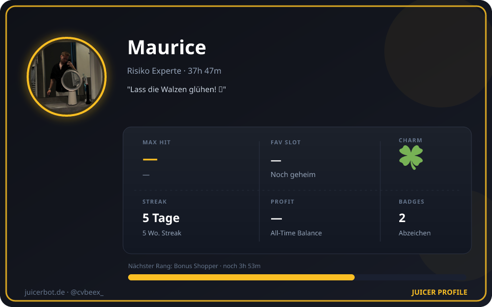 Profil-Karte von Maurice