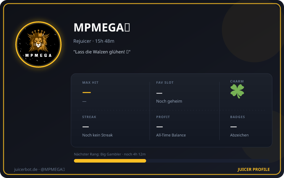 Profil-Karte von MPMEGAツ