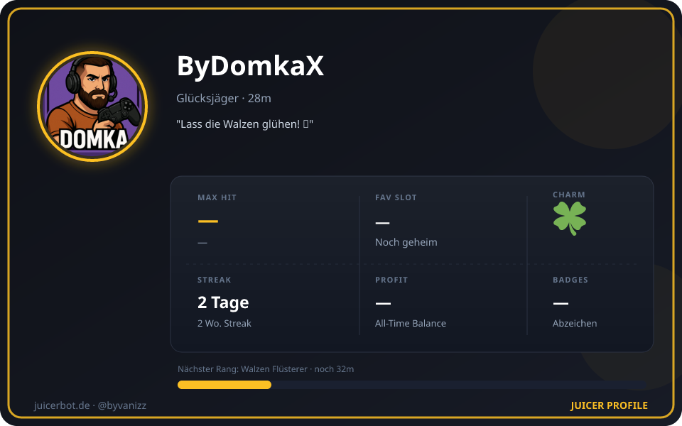Profil-Karte von ByDomkaX