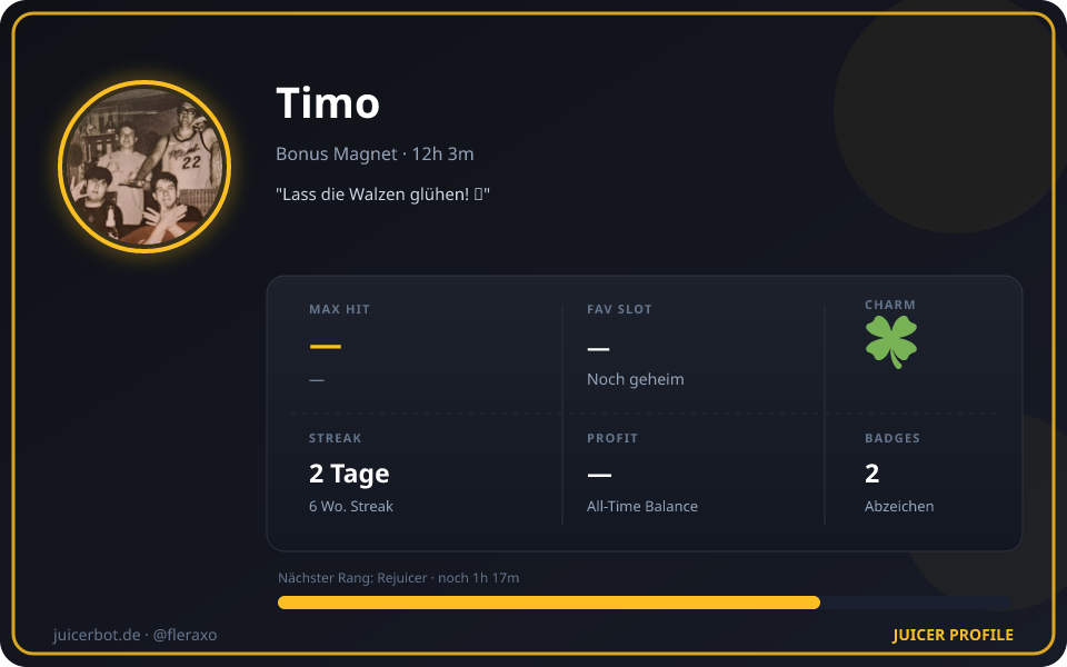 Profil-Karte von Timo