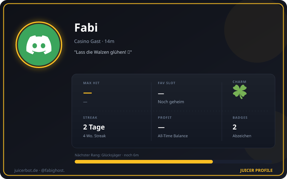 Profil-Karte von Fabi