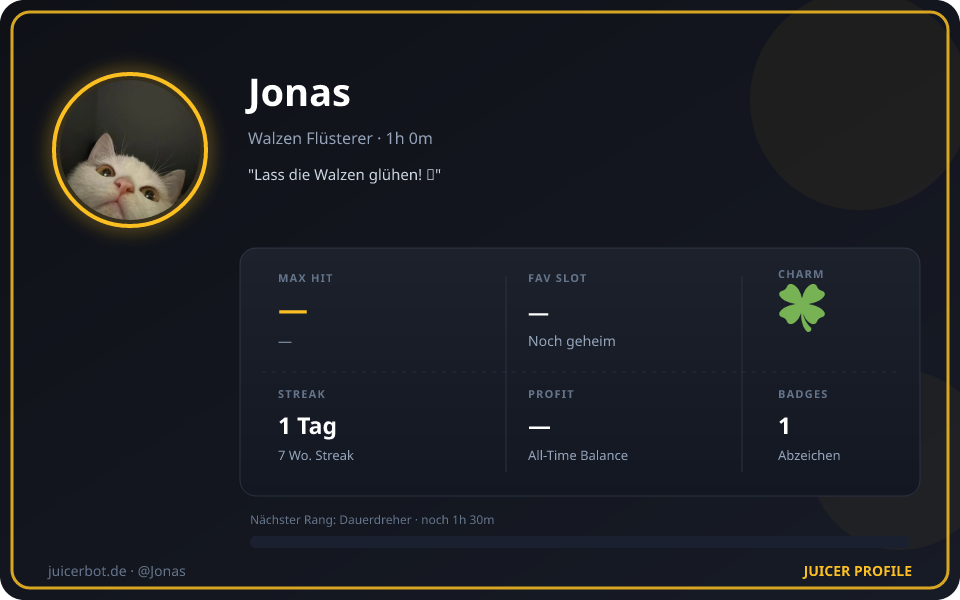 Profil-Karte von Jonas