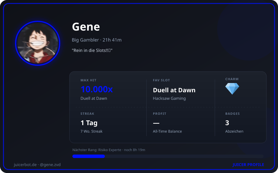 Profil-Karte von Gene