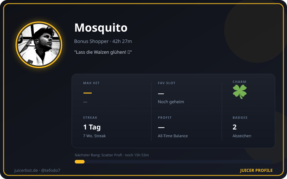 Profil-Karte von Mosquito