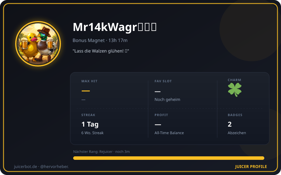 Profil-Karte von Mr14kWagr😛😛😛