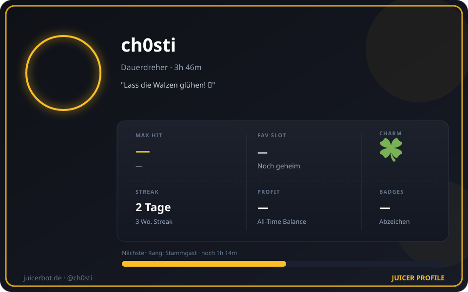 Profil-Karte von ch0sti