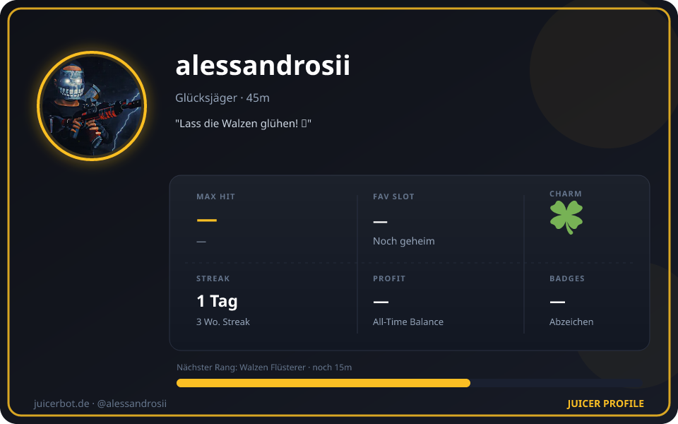 Profil-Karte von alessandrosii