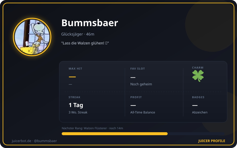 Profil-Karte von Bummsbaer