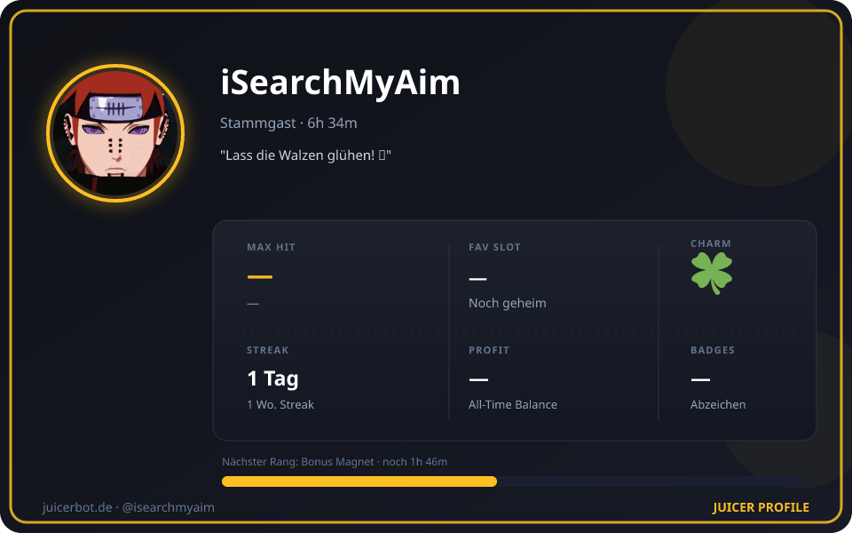 Profil-Karte von iSearchMyAim