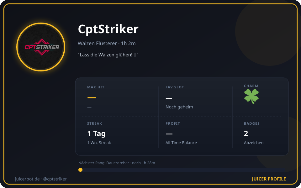 Profil-Karte von CptStriker