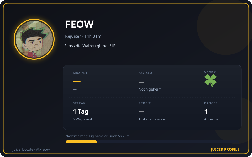 Profil-Karte von FEOW