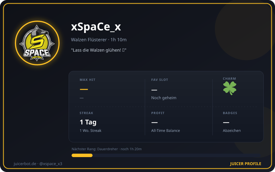 Profil-Karte von xSpaCe_x