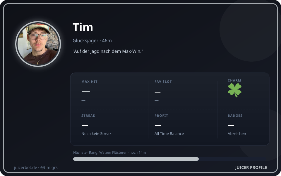 Profil-Karte von Tim