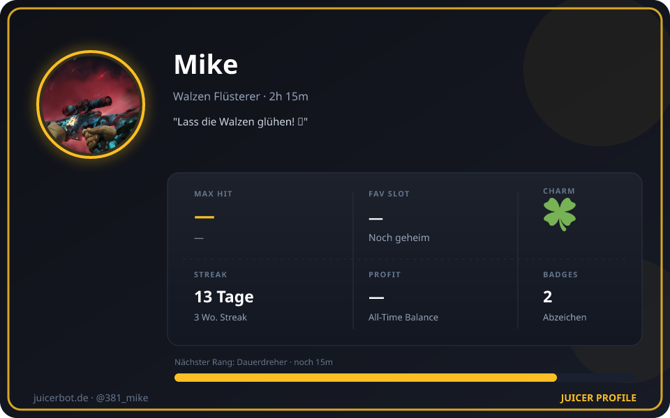 Profil-Karte von Mike
