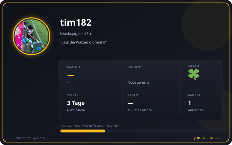 Profil-Karte von tim182