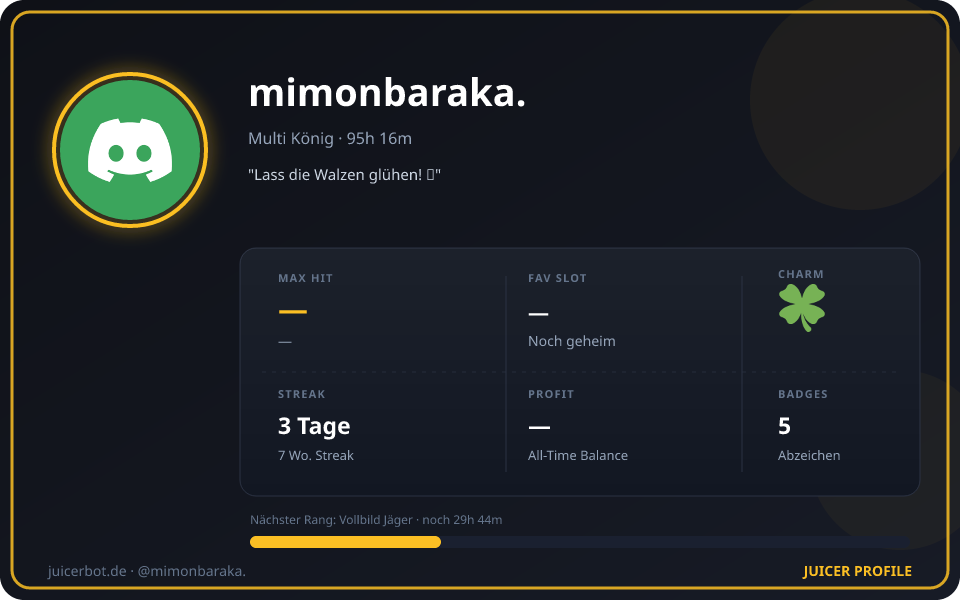 Profil-Karte von mimonbaraka.