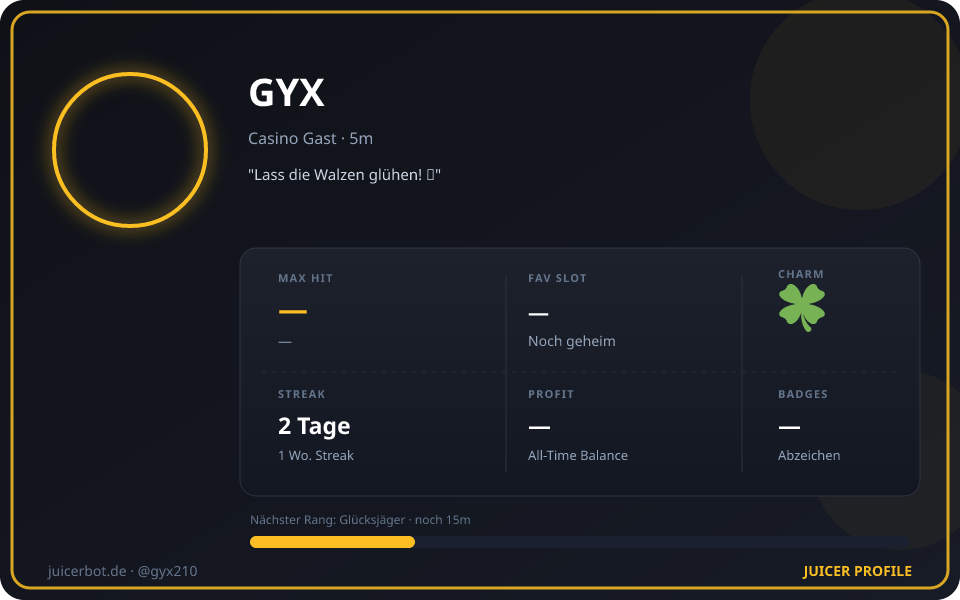 Profil-Karte von GYX