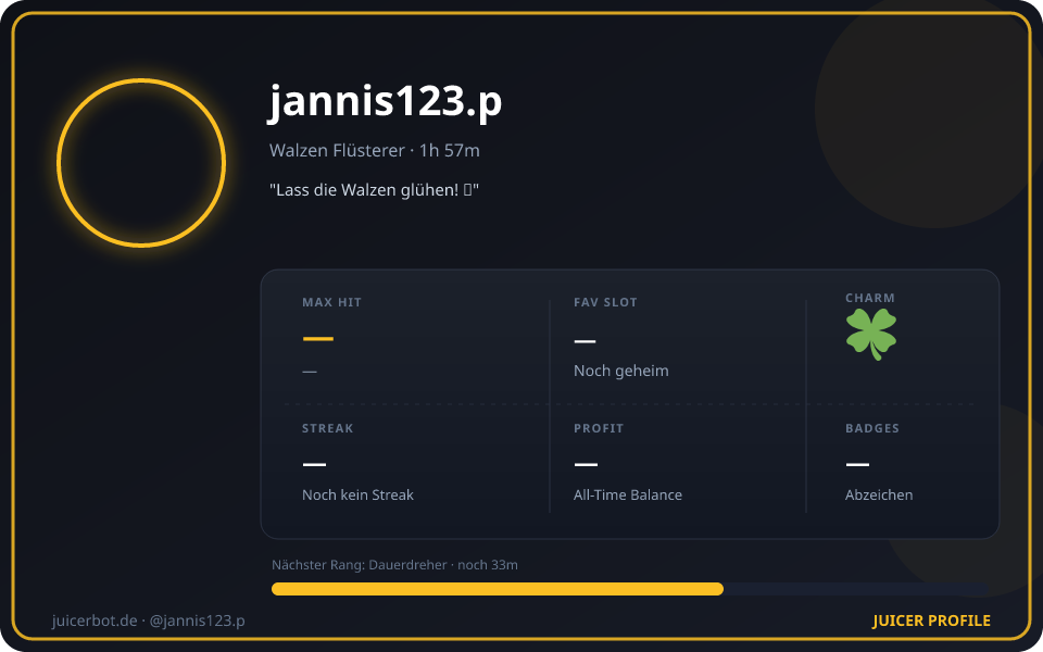 Profil-Karte von jannis123.p