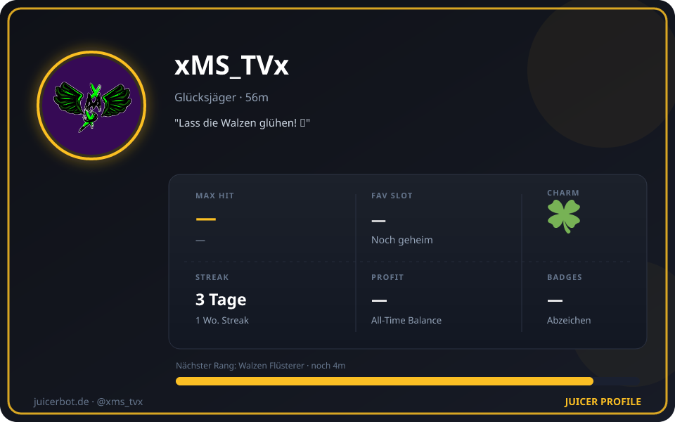 Profil-Karte von xMS_TVx
