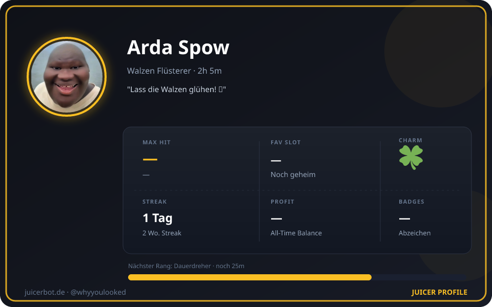 Profil-Karte von Arda Spow