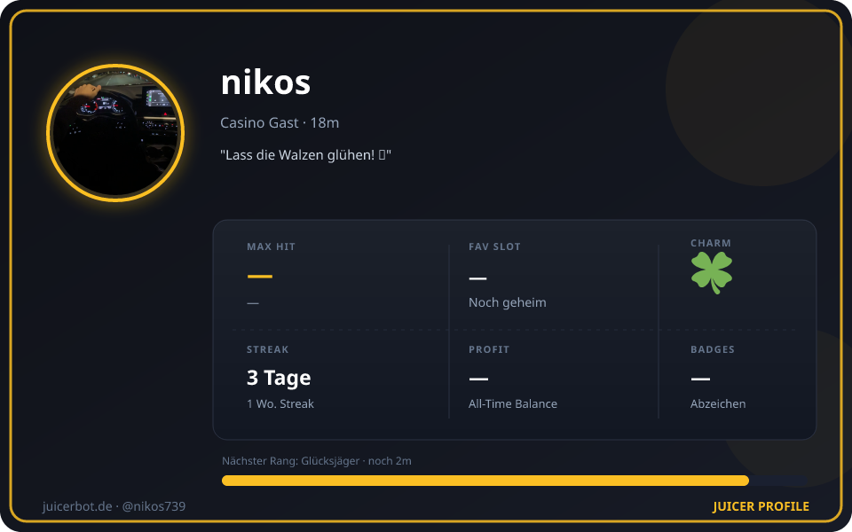 Profil-Karte von nikos