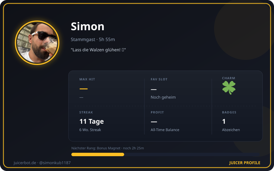 Profil-Karte von Simon