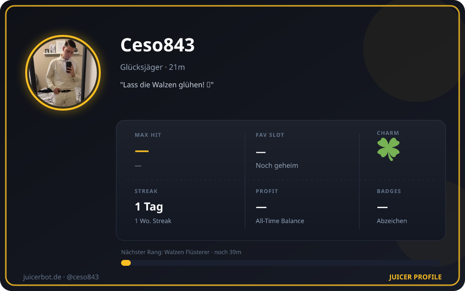 Profil-Karte von Ceso843