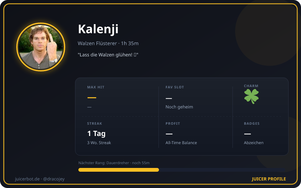 Profil-Karte von Kalenji
