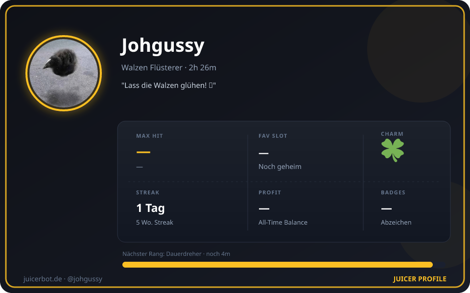 Profil-Karte von Johgussy