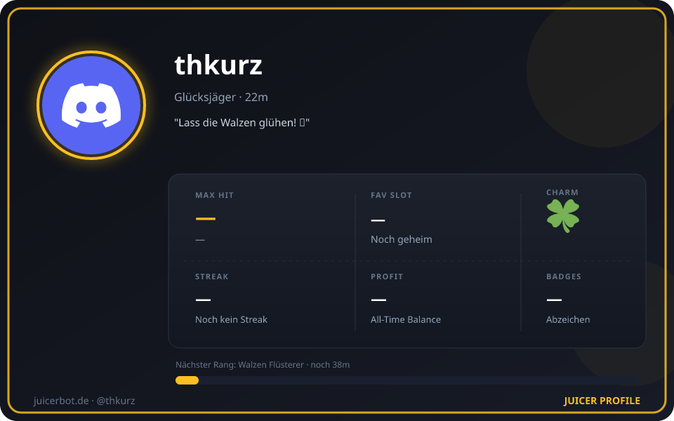 Profil-Karte von thkurz