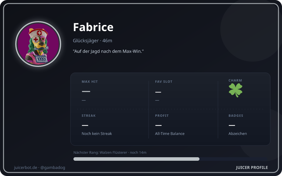 Profil-Karte von Fabrice